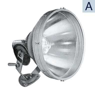 水銀ランプ用投光器